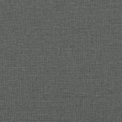 Ławka, ciemnoszara, 110x40x49 cm, tapicerowana tkaniną