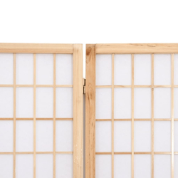 Składany parawan 5-panelowy w stylu japońskim, 200x170 cm