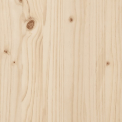 Donica, 80x80x27 cm, lite drewno sosnowe