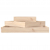 Donica, 83x83x27 cm, lite drewno sosnowe