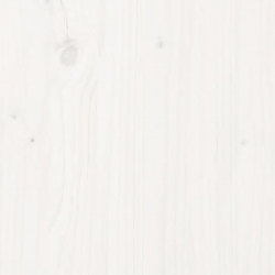 Wieszak na ubrania, biały, 100x45x150 cm, lite drewno sosnowe