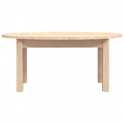 Stolik kawowy, 80x40x35 cm, lite drewno sosnowe