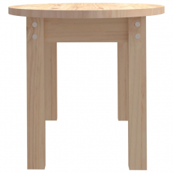 Stolik kawowy, 80x40x35 cm, lite drewno sosnowe