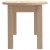 Stolik kawowy, 80x40x35 cm, lite drewno sosnowe