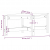 Stolik kawowy, 87x48x35 cm, lite drewno sosnowe