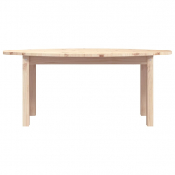 Stolik kawowy, 110x55x45 cm, lite drewno sosnowe