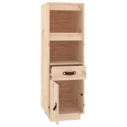 Szafka, 34x40x108,5 cm, lite drewno sosnowe