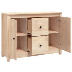 Komoda, 100x35x74 cm, lite drewno sosnowe