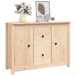 Komoda, 100x35x74 cm, lite drewno sosnowe