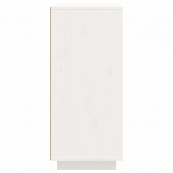 Szafka, biała, 60x35x80 cm, lite drewno sosnowe