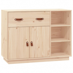 Szafka, 98,5x40x75 cm, lite drewno sosnowe