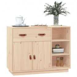 Szafka, 98,5x40x75 cm, lite drewno sosnowe