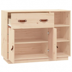 Szafka, 98,5x40x75 cm, lite drewno sosnowe