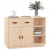Szafka, 98,5x40x75 cm, lite drewno sosnowe