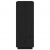 Kredens, czarny, 67x40x108,5 cm, lite drewno sosnowe