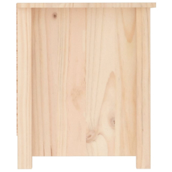 Szafka na buty, 110x38x45,5 cm, lite drewno sosnowe