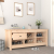 Szafka na buty, 110x38x45,5 cm, lite drewno sosnowe