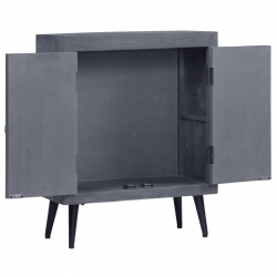Szafka z litego drewna mango, 60 x 30 x 76 cm