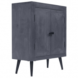 Szafka z litego drewna mango, 60 x 30 x 76 cm