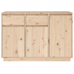 Szafka, 110x34x75 cm, lite drewno sosnowe