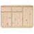 Szafka, 110x34x75 cm, lite drewno sosnowe