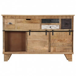 Szafka, 140x38x90 cm, lite drewno mango