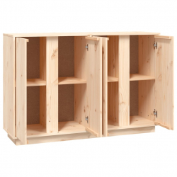 Szafka, 120x35x80 cm, lite drewno sosnowe