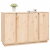 Szafka, 120x35x80 cm, lite drewno sosnowe