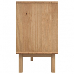 Komoda, 114x43x73,5 cm, lite drewno sosnowe