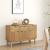 Komoda, 114x43x73,5 cm, lite drewno sosnowe