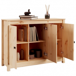 Szafka, 100x35x74 cm, lite drewno sosnowe