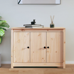 Szafka, 100x35x74 cm, lite drewno sosnowe