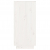 Szafka, biała, 60x34x75 cm, lite drewno sosnowe