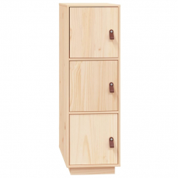 Szafka, 34x40x108,5 cm, lite drewno sosnowe