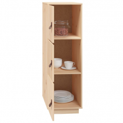 Szafka, 34x40x108,5 cm, lite drewno sosnowe