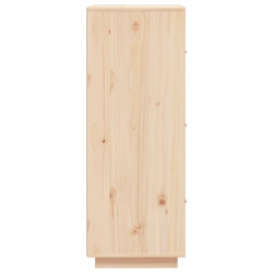 Szafka, 34x40x108,5 cm, lite drewno sosnowe