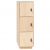 Szafka, 34x40x108,5 cm, lite drewno sosnowe