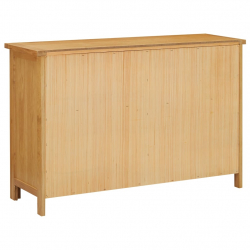 Komoda, 105x33,5x73 cm, lite drewno dębowe