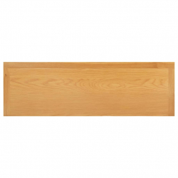 Komoda, 105x33,5x73 cm, lite drewno dębowe