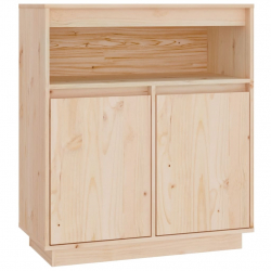 Szafka, 70x34x80 cm, lite drewno sosnowe