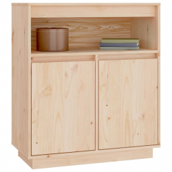 Szafka, 70x34x80 cm, lite drewno sosnowe