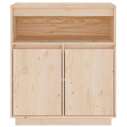 Szafka, 70x34x80 cm, lite drewno sosnowe