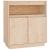 Szafka, 70x34x80 cm, lite drewno sosnowe