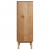 Szafka, 85x43x125 cm, lite drewno sosnowe