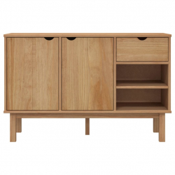 Komoda, 114x43x73,5 cm, lite drewno sosnowe