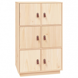 Szafka, 67x40x108,5 cm, lite drewno sosnowe