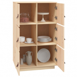 Szafka, 67x40x108,5 cm, lite drewno sosnowe