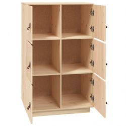 Szafka, 67x40x108,5 cm, lite drewno sosnowe