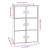 Szafka, 67x40x108,5 cm, lite drewno sosnowe