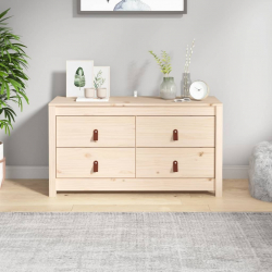 Komoda, 100x40x54 cm, lite drewno sosnowe